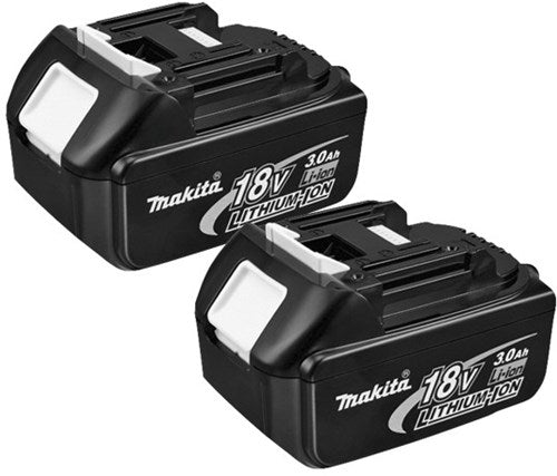 Makita accessoires accu bl1830 18v 3a duopack - 195095-7