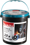 Makita accessoires afbraamsschijf staal - d-18465-20 d-18465-20