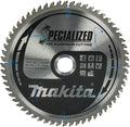 Makita accessoires afkortzaagblad aluminium 165x20 60t alu - b-56568