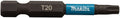 Makita accessoires b-63781 | slagschroefbit | t20x50mm | x impact black - b-63781