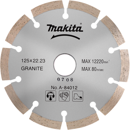 Makita accessoires diamantschijf 125x22,23x2,0mm - a-84012 - a-84012