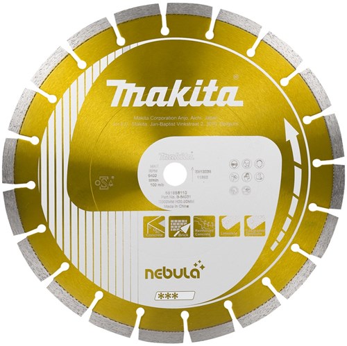 Makita accessoires diamantschijf 125x22,2mm oranje - b-53992 - b-53992