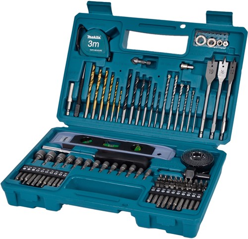 Makita accessoires e-10730 | boor- en schroefbitset | 102-delig in koffer - e-10730