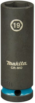 Makita accessoires e-16499 krachtdop 19x82mm impact black 1 2 vk - e-16499