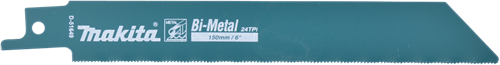 Makita accessoires reciprozaagblad staal 150mm - d-51649 d-51649