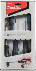 Makita accessoires schroevendraaierset 5-delig torx - e-13530 - e-13530