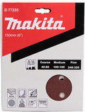 Makita accessoires schuurschijf 150mm red velcro - d-77235 d-77235