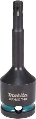 Makita accessoires slagschroefbit t40x78mm impact black 1 2 vk - e-19819