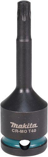 Makita accessoires slagschroefbit t40x78mm impact black 1 2 vk - e-19819