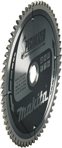 Makita accessoires cirkelzaagblad | aluminium | 160x20x2,4 60t 0g - b-33233