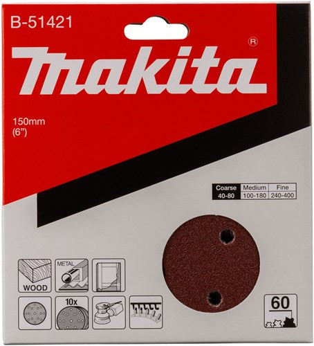 Makita accessoires schuurschijf k60 150mm - b-51421