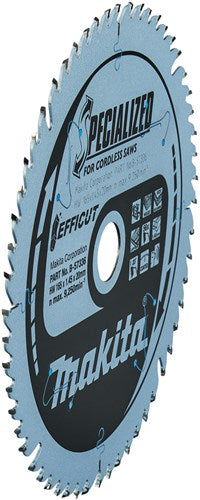 Makita accessoires b-57336 cirkelzaagblad hout efficut 165x20x1,45 56t 23g - b-57336