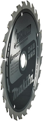 Makita accessoires cirkelzaagblad hout | efficut 165x20x1,4 25t 23g - b-62985 - b-62985