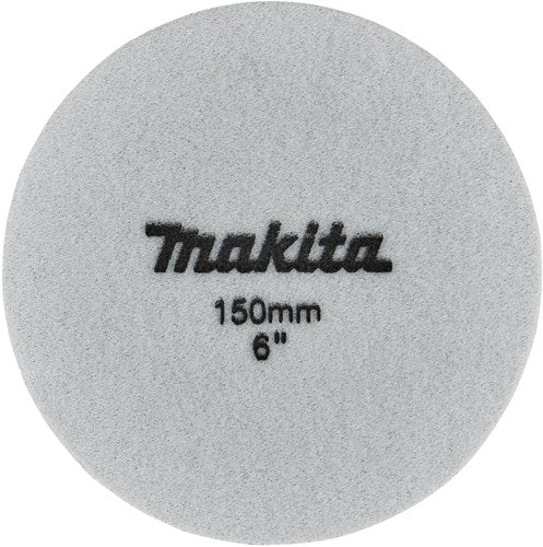 Makita accessoires spons zwart zacht fijn 150mm - d-62670 d-62670