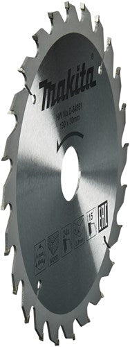 Makita accessoires cirkelzaagblad hout | standaard, 190x30x2,2 t24 15g - d-64951 - d-64951