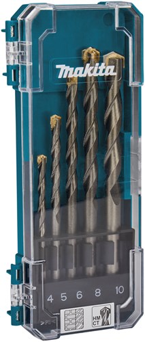 Makita accessoires d-72877 | tct-borenset | 5-delig - d-72877