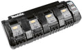 Makita dc18sf oplader met 4 poorten welke 2 accu's tegelijk oplaadt - 196426-3