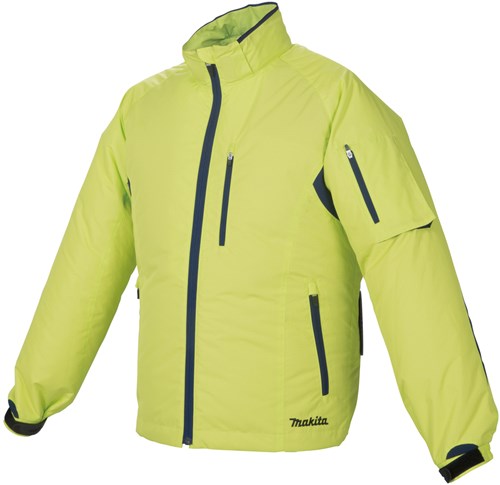 Makita dfj212zxl | geventileerde jas casual | xl | zonder accu's, lader adapter
