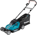 Makita dlm432ct2 2x18 v grasmaaier 43 cm 5,0 ah accu (2 st), duolader (dc18sh), in doos