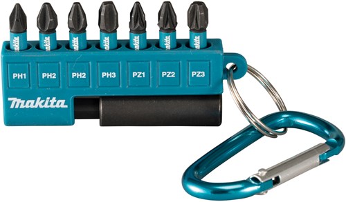 Makita accessoires e-11994 slagschroefbitset | 8-delig | 25mm | x impact black - e-11994