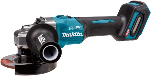Makita ga005gu201 xgt 40 v accu haakse slijper | 125 mm | incl. 2x 4.0ah accu en snellader - ga005gu201
