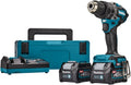 Makita hp002gd201 | 40v max klopboor- schroefmachine | 2,5 ah accu (2 st) + snellader | in mbox - hp002gd201