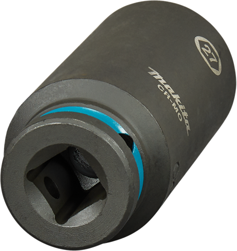 Makita krachtdop impact black, 1 2 27mm lang - e-16536