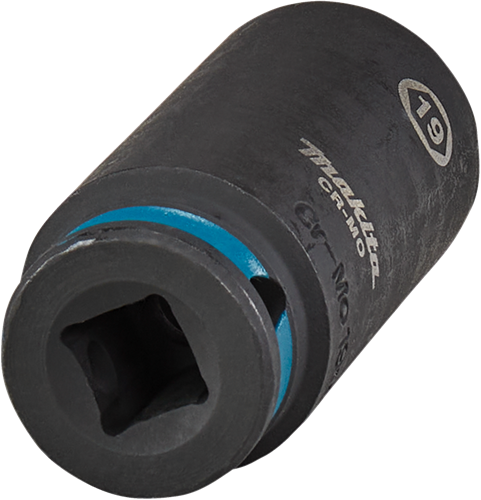 Makita krachtdop impact black, 3 8 19mm lang - e-16368