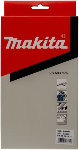 Makita accessoires schuurband blue lengte 533mm breedte 9mm korrel 60 - p-39447