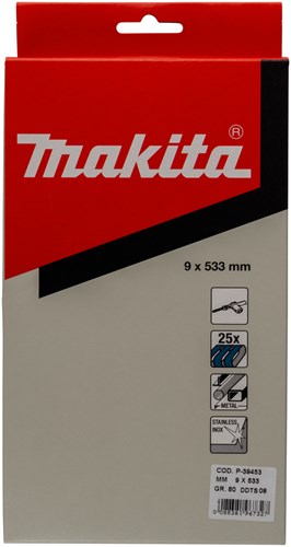 Makita accessoires makita z80 9x533mm schuurband (25 stuks) - p-39453