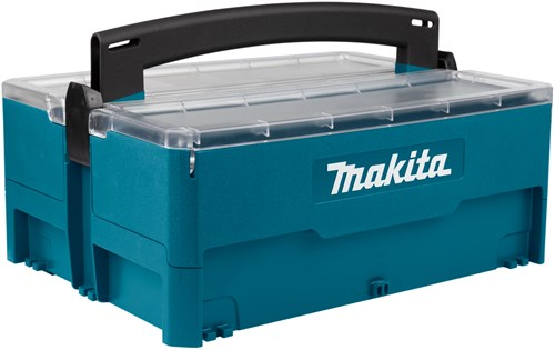 Makita accessoires uitklapbare gereedschapskoffer met vier compartimenten - p-84137 - p-84137