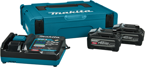 Makita startset dc40ra 2x bl4040f | 40v 4,0ah in m-box systainer - 1911b9-4