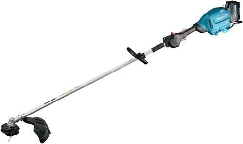 Makita ur014gt201 | xgt 40v max | accu bosmaaier | d-greep | 5,0 ah (2 st) | snellader | in doos ur014gt201