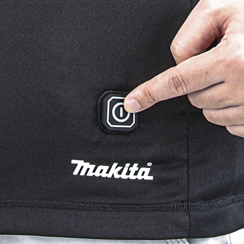 Makita verwarmd ondershirt l - dcx200bl