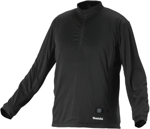 Makita verwarmd ondershirt met rits 2xl - dcx201a2xl