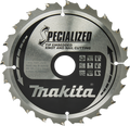 Makita accessoires makita zaagblad tipe 185x30x2,0 20t 25g - b-33102