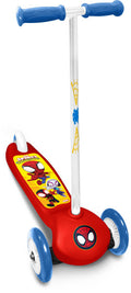 Spidey 3-Rad Kinder-Roller-Fußbremse Junior Rot/Blau