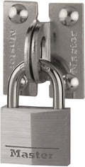 Masterlock set 2 haakse ogen 60r+hangslot 9140eurd - 914060reurd 914060reurd