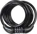 Masterlock spiraalkabelslot, 1,80m x 8mm - 8221eurdpro 8221eurdpro