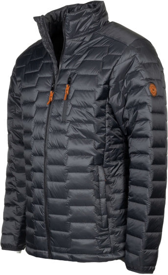 Murdock II fashion wattierte Jacke Herren dunkelgrau Größe M