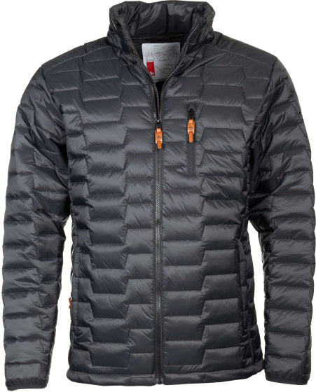 Murdock II fashion wattierte Jacke Herren dunkelgrau Größe M