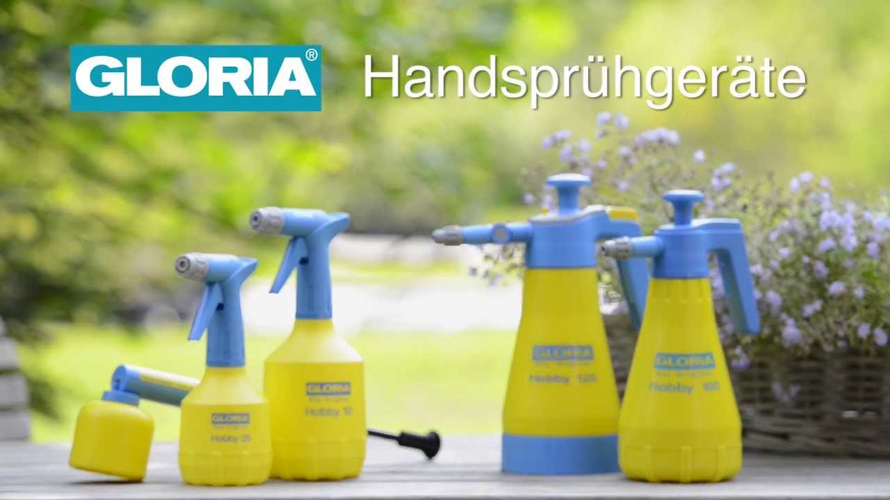 Gloria producten handsproeier hobby 125 flex 125l zwenkbare kop