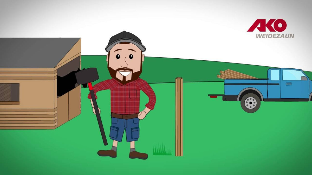 Ako producten lintspanner premium v houten paal zakje 10 st