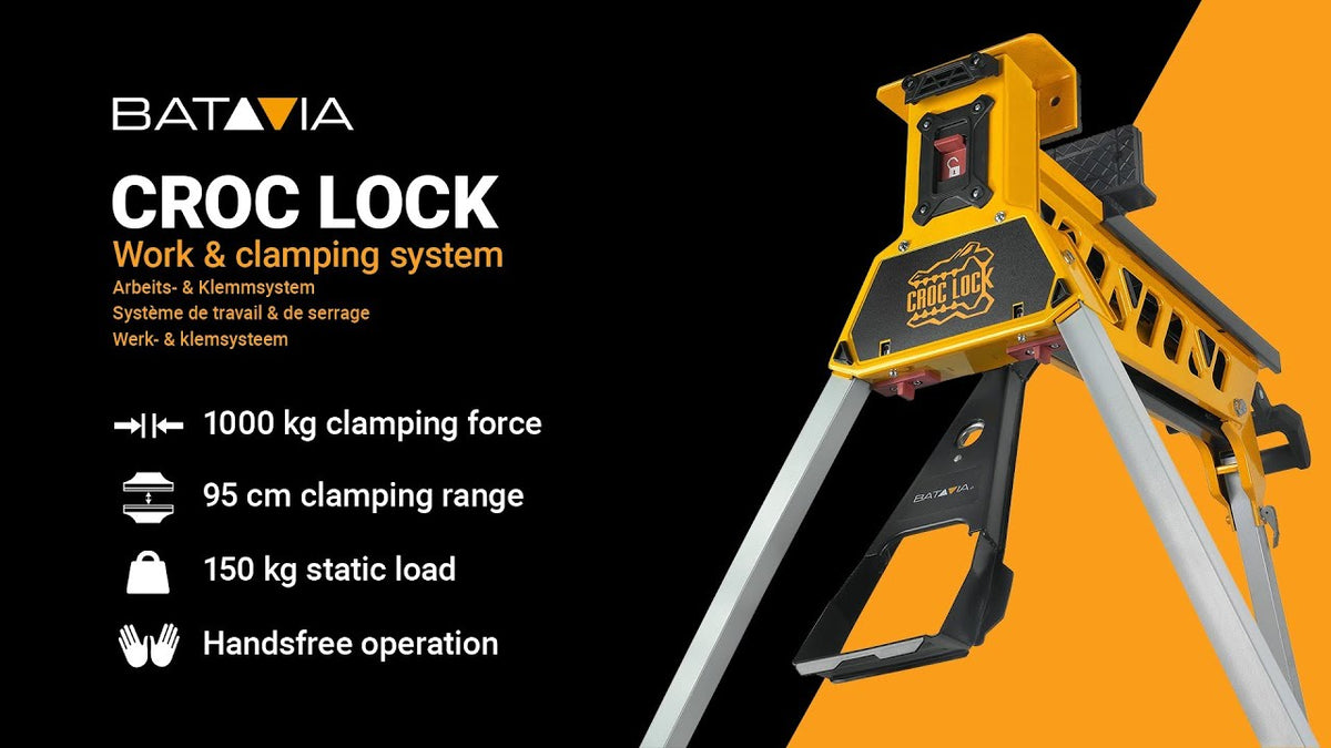 Batavia producten croclock werkbank en klemsysteem