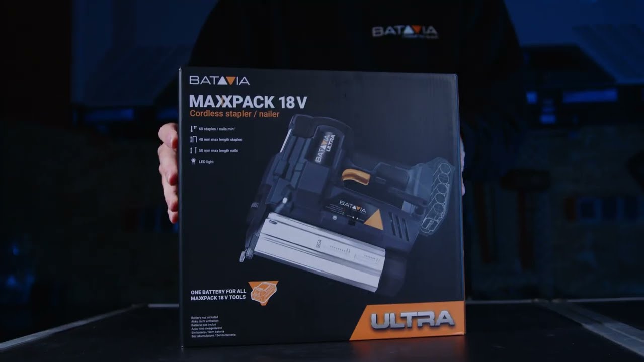 BATAVIA Akku-Tacker 18GA (Maxxpack 18V).