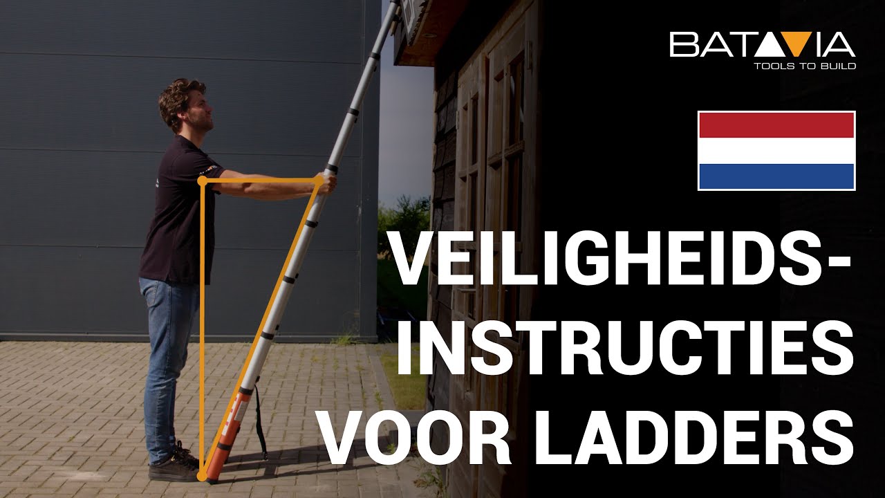 Batavia telescopische ladder 3.2 meter