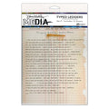 Ranger ink ranger • dina wakley media typed ledgers set 2 12sheets