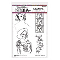 Ranger ink ranger • dina wakley media cling stamps perfect to me