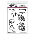 Ranger ink ranger • dina wakley media cling stamps wowwowwow