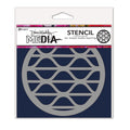 Ranger ink ranger • dina wakley media stencil groovy coaster
